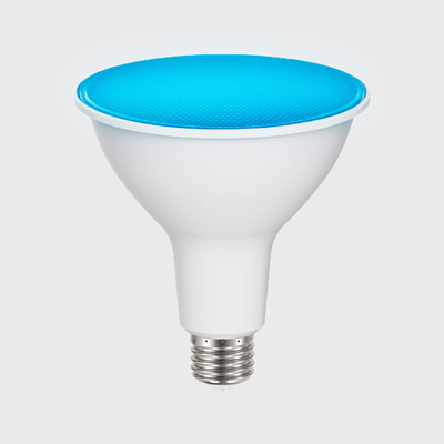 Foco LED Algol, Luz Azul, Base E27, 13.5W, 1100 Lúmenes, Blanco